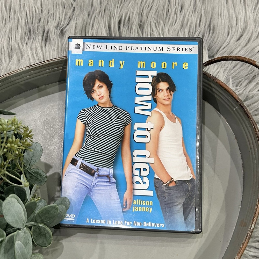 How to Deal DVD 2003 New Line Platinum Series Mandy Moore